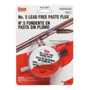 Oatey 1.7 Oz. No. 5 Lead Free Solder Paste Flux 53017 at The Home 