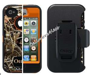   Defender Series CAMO Series Cover W/Belt Holster For Apple iPhone 4S