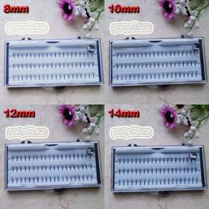 60 Stand Individual False Eyelashes Cluster Lashes 8mm 10mm 12mm 14mm 