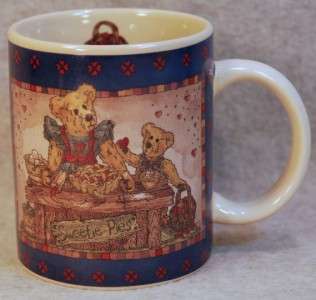 BOYDS BEARS MUG SWEETIE PIE EQUAL PARTS LOVE & LAUGHTER  