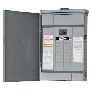 Square D by Schneider Electric 100 Amp 20 Space 20 Circuit Outdoor 
