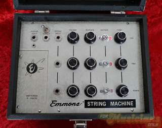 Emmons String Machine, 3 in 1 Vintage Foxx Fuzz Tone, RARE  