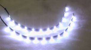 Tagfahrlicht Tagfahrleuchten LED SMD 2 x 30 cm flexibel  