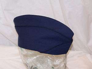 USAF BLUE 1608 POLY/WOOL GARRISON CAP 7 EACH H7559  