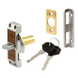 Prime Line Deadbolt Loop Lock, with Key, Aluminum Finish S 4060 at The 