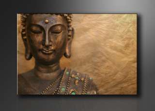 Buddha Bilder fertig gerahmt Bild 120x80cm XXL 5041+  