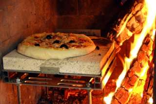 Pizza Casa Pizzastein mit Zubehör 10 teilig für Kamine  