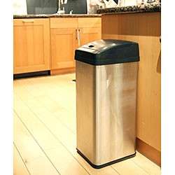 Stainless Steel Touchless Trash/Garbage Can 52 Liter  