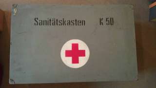 Sanitätskasten K50 von 1964 mit Inhalt in Nordrhein Westfalen 