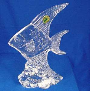 Waterford Crystal ANGELFISH Sculpture NEW  