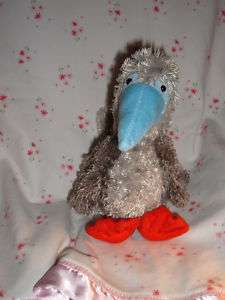 Gund Red Footed BOOBY BIRD 46365 Blue Beak Plush Rare Stuffed Animal 