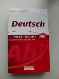 Pocket Teacher ABI Deutsch in Hessen   Pohlheim  Fachbücher, Schule 