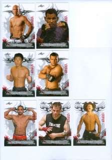 2010 Leaf MMA Complete 100 Card ROOKIE SET Aldo Celeste  
