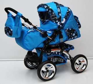 Evolution Kombi Kinderwagen 6 fach Federung *lux4kids* 4260261557637 