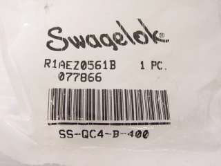 Swagelok SS QC4 B 400 1/4 Tube Fitting Quick Connect  