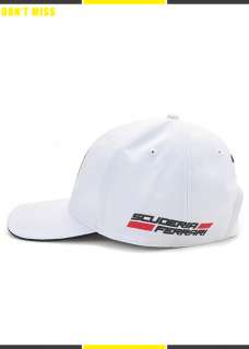 New PUMA Ferrari Fan Wear Classic Unisex Ball Cap (76109802) White 