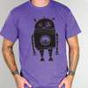 vintage eq robot t shirt the american apparel tri blend tr401 track t 