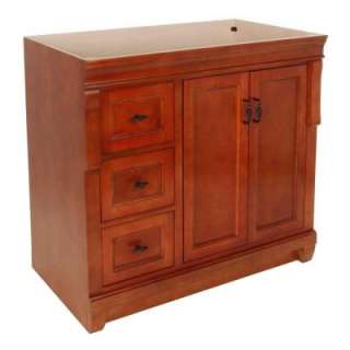 Foremost Naples 36 in. W x 21.75 in. D x 34 in. H Vanity Cabinet Only 