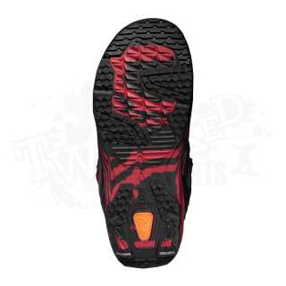 New 2012 Flow Rift Quickfit Mens Snowboard Boots   Black / Red   Size 