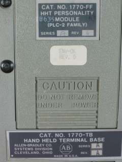   for plc 2 includes 1770 ff htt personality module condition is used
