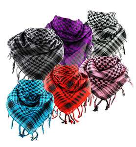 Fashionable Keffiyeh Scarf   8 Colors Available  