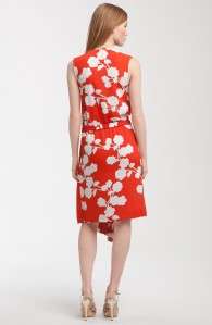 2012NEW $485 Diane von Furstenberg Naria Silk Floral Printed Belted 
