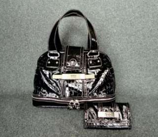 GUESS Daisy Shine BLACK Handbag bag purse sac & WALLET  