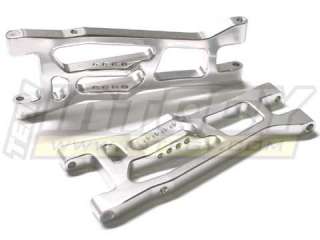 Integy Traxxas Jato 2.5 & 3.3 Aluminum Front Suspension Arms (Silver 