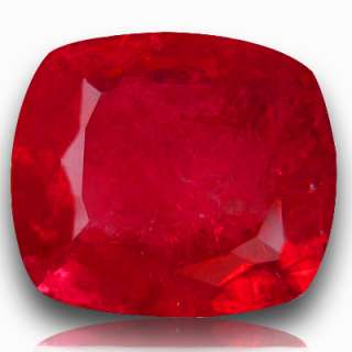   rarest unseen natural aaa red rhodonite top quality perfect cut bid