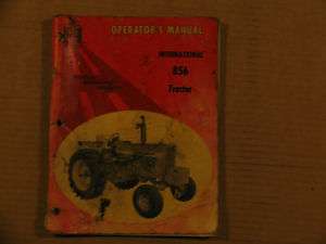 International IH Farmall Tractor 856 Operators Manual  