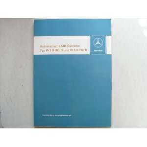 Mercedes Benz Service Einführungsschrift für den Kundendienst 