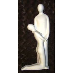 GILDE Figur   Paar   Fang mich auf   weiß   Exklusive Paar Sculpture 