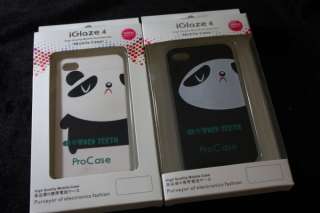 2pcs Pair Xslim Panda Couple Apple iPhone 4 Cases O050  