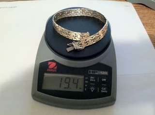 14K Tri Color Bracelet Originally Purchased At An Estate Sale