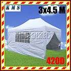 3m x 4.5m Pop Up Waterproof Gazebo Canopy Awning Marque