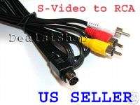 Pin S Video to RCA Cable for Dell Acer Compaq Laptop  