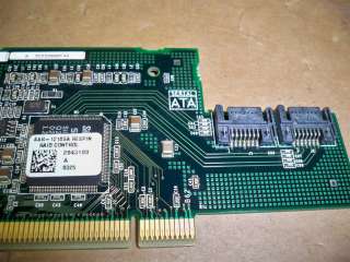 Adaptec PCI 2 Channel SATA RAID AAR 1210SA RESPIN  