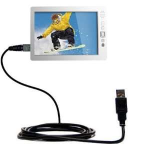Classic Straight USB Cable for the Aluratek APMP101F Video Player with 