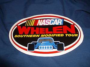 NASCAR WHELEN SOUTHERN MODIFIED TOUR DECAL  