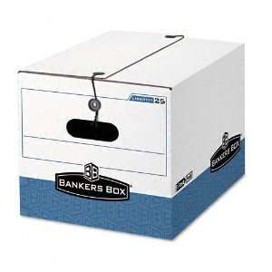  Bankers Box  Storage Box, Legal/Letter, Tie Closure 
