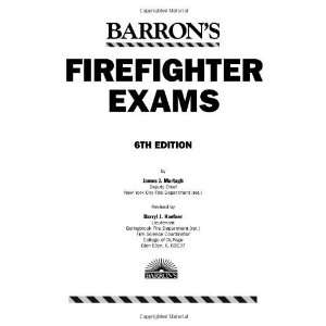  Barrons Firefighter Exams [Paperback] James J. Murtagh 