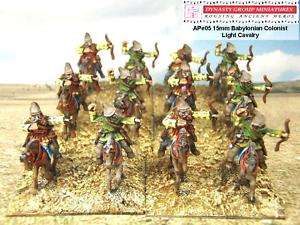   DYM Painted Babylonian Colonists Light Cavalry DBMM/FoG/DBA  