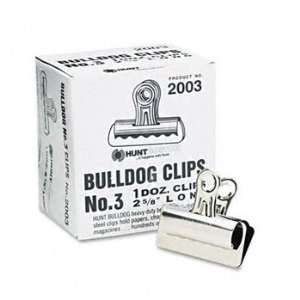  Boston 2003   Bulldog Clips, Steel, 7/8 Capacity, 2 5/8w 