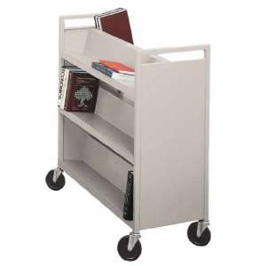  Buddy 5416 Slant Shelf Library Cart