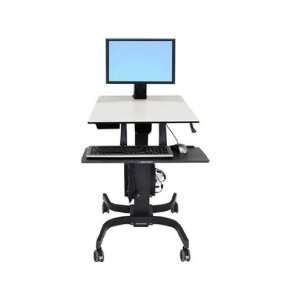  Ergotron WorkFit C Single LD Sit Stand Workstation (24 215 