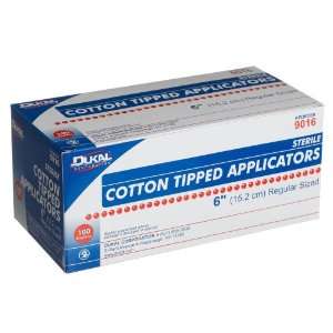 First Aid Only Cotton Tipped Applicators, 6, Sterile, 100 2 packs/box 