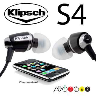 New Klipsch S4 Earbuds S4 Headphone iPhone iPod iTouch  