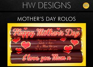 Happy Mothers Day Chocolate Rolos Gift   I Love You Mum x   Poem 