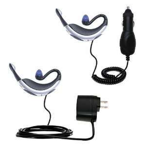  Car and Wall Charger Essential Kit for the Jabra BT200 