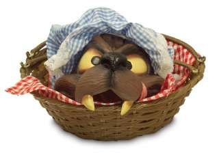 Wolf Head In A Basket   Little Red Riding Hood Costume Accessories 